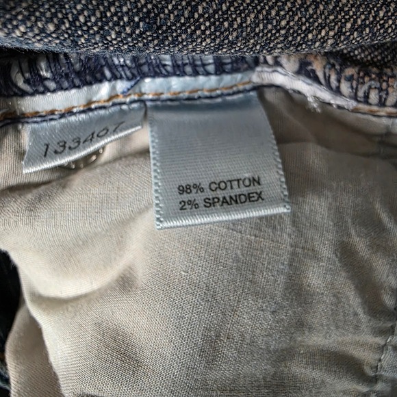 Ann Taylor LOFT Petites Flare Leg Jeans Medium Wash Blue Denim 6P 133467 - Picture 8 of 10